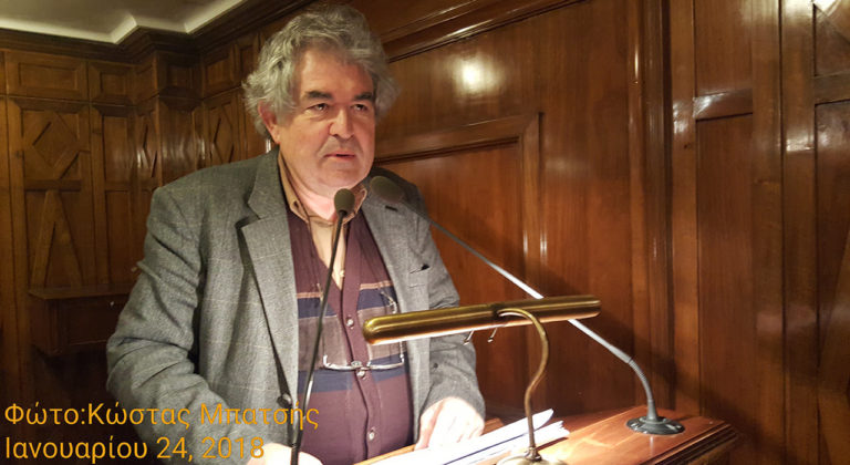O επικεφαλής της Ηπειρωτικής Συσπείρωσης ενάντια στη σύμβαση υδρογονανθράκων στην Ήπειρο